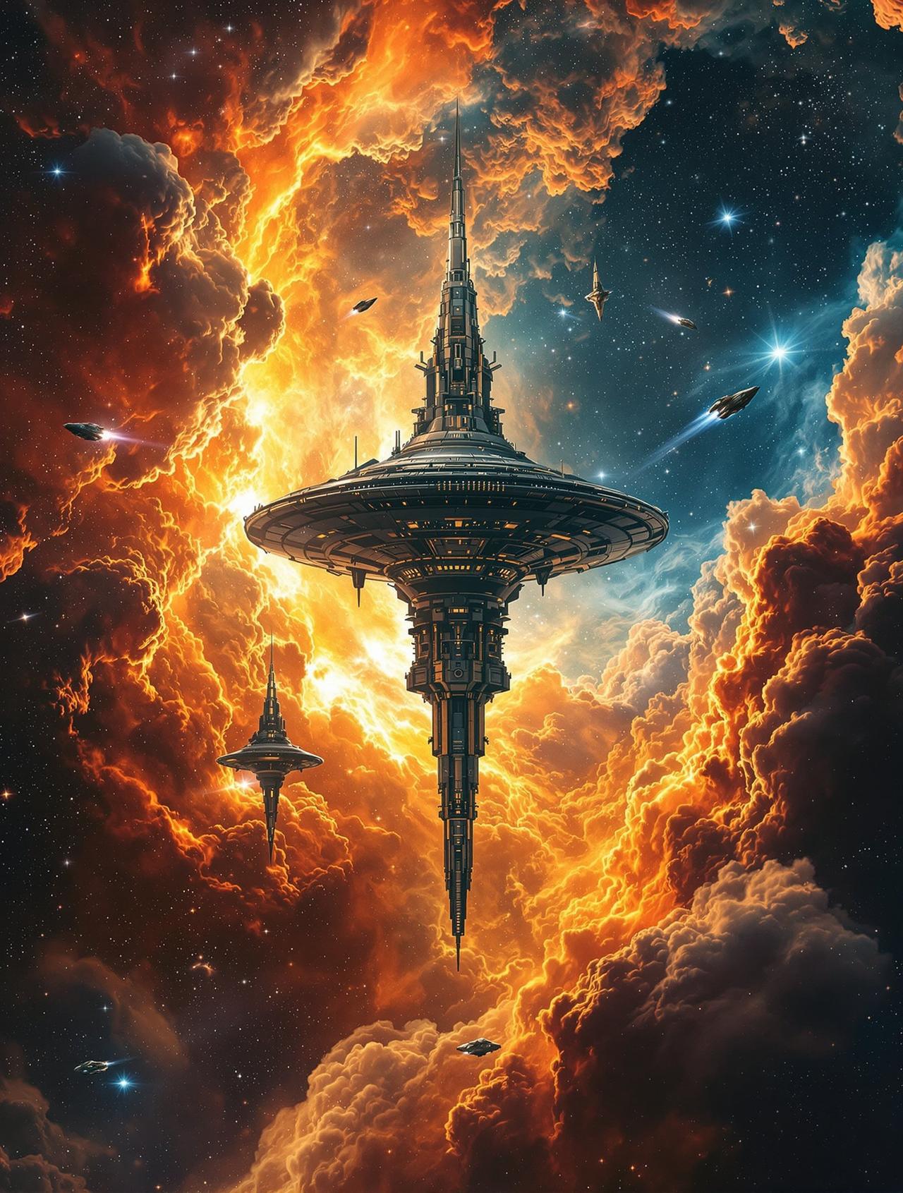 在线影院出品《星际征途》第一季官方海报
